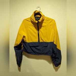 Cropped Windbreaker Jacket, size small